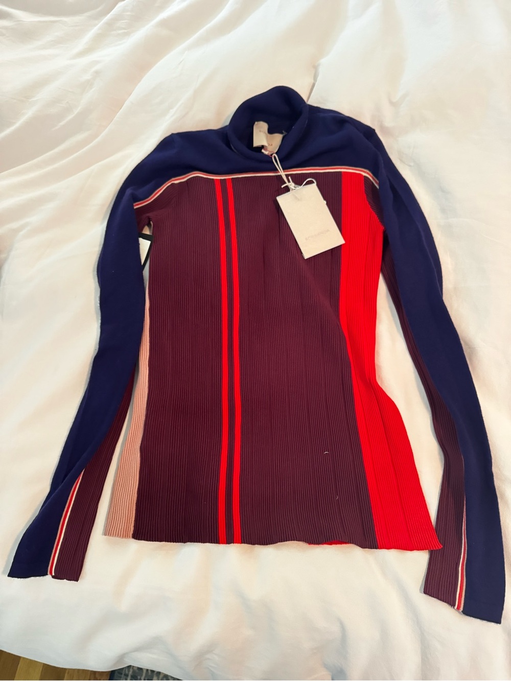 Vintage NWT Roksander Ribbed Turtleneck Sweater, Small